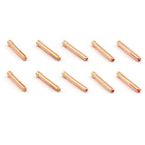 WeldingCity Pack of 10 Assorted Collet 10N21 10N22 10N23 10N24 10N25 .020-.040-1/16-3/32-1/8 for TIG Torch 17-18-26