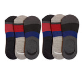 Vikans Fashion No Show Cotton Socks (Pack Of 6) (Socks5Parentnew_Multicolour)