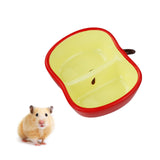 LuckyOpt Ceramic Pet Hamster Bowl, Cute Fruit Easy to Clean Anti Flipping Hamster Food and Water Bowl, Small Animal Bowls for Dw