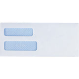 Business Source 42204 Double Window Envelopes,No. 85/8Inch ,35/8Inch x85/8Inch ,500/BX,WE