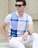 Eyebogler Regular Printed T-Shirt For Men(L-Ct1-T344Hs-Whsb) White Sky Blue