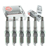 6 pc NGK V-Power Spark Plugs compatible with Chevrolet Equinox 3.4L V6 2005-2009