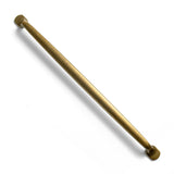 Yanxia Set of 6 Traditional 12 5/8 Center to Center Antique Brass Cabinet Handles - Sturdy and Stylish Pulls for Kitchen Drawer 