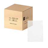 10 X 12 (500 Bags) 2 Mil Clear Reclosable Zip Plastic Poly Bags with Resealable Lock Seal Zipper