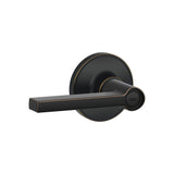 Dexter by Schlage J40SOL716 Solstice Bed and Bath Lever, Aged Bronze
