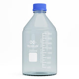 MorexLab 2000ML Storage Glass Bottles - 1pc Round Media Storage Bottle - Borosilicate Glass Bottles - Safe Probe Storage Glass S