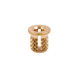 EZ LOK Threaded Insert for Plastic Flanged Brass Thread Inserts 440 Pack of 50