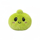 Snappsy 6 Pieces Character Plush Keychain Set, Soft Mini Plush Charms With Key Rings For Bags, Backpacks, Keys & Gifts, Green