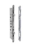 11-3/4 Multi-Point Mortise Lock with Face Plate and Keeper for Sliding Patio Glass Door | Two Point Keeper for Mortise Lock for 