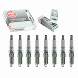 8 pc NGK V-Power Spark Plugs compatible with GMC K1500 5.0L 5.7L V8 1996-1999