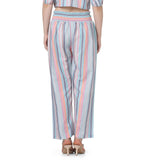 Dhruvi Trendz Womens Rayon Track Pants Regular Fit Casual Trousers (Dt-Tr-726_Blue_S)