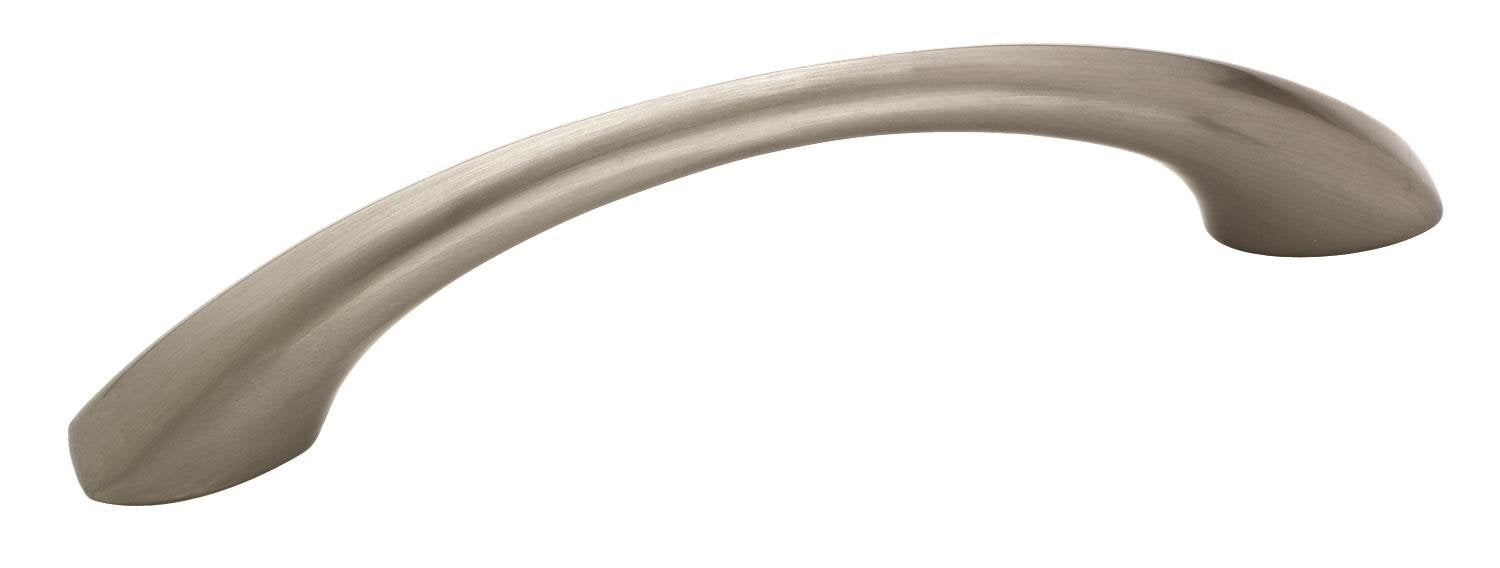 Amerock | Cabinet Pull | Satin Nickel | 3-3/4 inch (96 mm) Center to Center | Vaile | 10 Pack | Drawer Pull | Drawer Handle | Ca