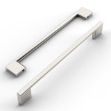 ROMATEE 6 Pack 11.3 Inch(288mm) Cabinet Pull Brushed Satin Nickel Kitchen Cabinets Handles Brushed Nickel Cabinet Hardware for C