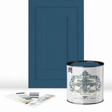 ALL-IN-ONE Paint by Heirloom Traditions, Maldives (Royal Blue), Quart - Durable cabinet and furniture paint. Built in primer and