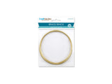 Craft Medley 2 Piece Round Brass Rings, 4