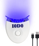 Rechargeable Teeth Whitening Light 5 LED Blue UV Teeth Whitening Lamp Professional LED Accelerator Lights Only(Gel Not Included)