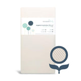 Naturepedic Organic Crib Mattress - 2-Stage 252 Coil Infant & Toddler Mattress with Protector Pad - Waterproof, Breathable & Non