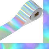 Outus 68 Feet Iridescent Bulletin Board Borders Classroom Decor Iridescent Straight Rolled Border Trim Bulletin Borders for Teac