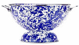 Golden Rabbit Enamelware Large Colander 5 QUART