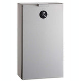 Bobrick B35139 Surface Mounted Sanitary Waste Bin (2.3L)