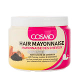 Cosmo Hair Fall Control Hair Mayonnaise 500ml - 16.90 Fl.oz | Hydrolyzed Keratin Strengthens & Repairs Hair