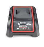 RIDGID 64383 18V Lithium Battery Charger, Built-in LED Indicators, Compatible with RP350, RP340, RE6, RE600, RE60, CS65x, CS12x,