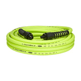 Flexzilla Pro Air Hose, 3/8 in. x 35 ft., Heavy Duty, Lightweight, Hybrid, ZillaGreen - HFZP3835YW2