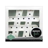 American Crafts Letters Hashtag, White