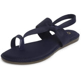 Ortho Joy Fancy Doctor Sandals|| Stylish Casual Slippers For Women,Navy Blue,7,B0B6FWVD1Z