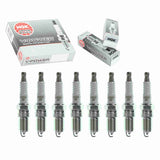 8 pc NGK V-Power Spark Plugs compatible with Chevrolet Tahoe 5.7L V8 1996-2000