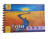 GREESHMA A5 Artist Drawing Book 100 Pages 150 GSM Spiral Bound Drawing Book