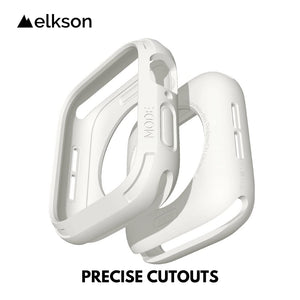 elkson Compatible with Apple Watch 44mm Bumper Case, Quattro Series Rugged Case for Apple Watch SE 2 and iWatch Series 6 5 4, Mi