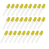 1000PCS 5mm Yellow LED Light Emitting Diode - LED Bulbs for Science Projects Experiments and Circuit Kits