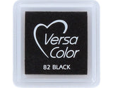 Tsukineko SmallSize VersaColor Ultimate Pigment Inkpad, Black