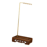 TRENDIVIBE Calligraphy Pen Holder Stand Calligraphy Brush Pen Holder for Gift Apartment Gold