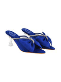 Shoetopia Womens Ultra Blue Heeled Sandal - 7 Uk (Ultra-Blue),Blue,7,B0CQLWB8LR