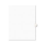 Avery 11925 AveryStyle Legal Exhibit Side Tab Divider, Title: 15, Letter, White, 25/Pack