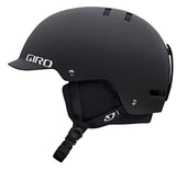 Giro Surface S Snowboard Ski Helmet (Matte Black, Medium)