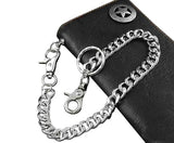 Barbuddy Strong Biker Key Wallet Chain Trucker Jean Pants Chain For Men (Silver Chain 18 Inch)