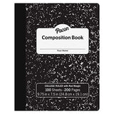 BLACK COMPOSTION BOOK COLLEGE RULED
