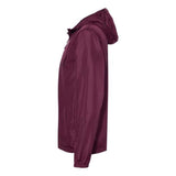 Independent Trading Co. Unisex Lightweight Windbreaker Full-Zip Jacket - Maroon, L
