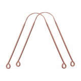 Neyu Surgical Grade Copper Tongue Cleaner Scraper | Bacteria Inhibiting | An AntiMicrobial Tongue Cleaner | Ayurvedic Tongue Sc