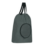 Trendivibe Travel Laundry Bag Organizer Essential Heavy Duty For Camping Household Home Gray