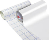ORACAL 651 Permanent Matte White Vinyl - Adhesive Vinyl for Crafts, Decals & Stickers, (12 x 50ft w/Transfer Paper)