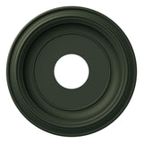 Ekena Millwork 13OD x 3 1/2ID x 1 1/4P Traditional Thermoformed PVC Ceiling Medallion (Fits Canopies up to 7 1/2), UltraCover Sa