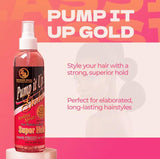 Bronner Brothers Pump It Up Spritz Gold, 8 Ounce
