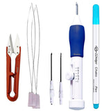 Embroidery Punch Needles Kit, 3 Size Punch Needle Set Embroidery Stitching Craft Tool For Sewing Cross Stitch Knitting Art Handm