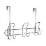 horkmous Over The Door Hooks, Behind Door Coat Hangers for Hanging Heavy Robes, Towels, Clothing, etc. Aesthetic Design Over Doo