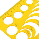 Enakshi Poly Drawing Ruler Templates Drawing Round Circle Drawing Tools for Quilting Patchwork|Crafts | Art Supplies | Drawing &