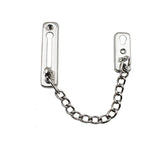NELXULAS Security Door Chain 304 Stainless Steel Casting Door Surface-Mounted Lock Brushed Finish (B Style)